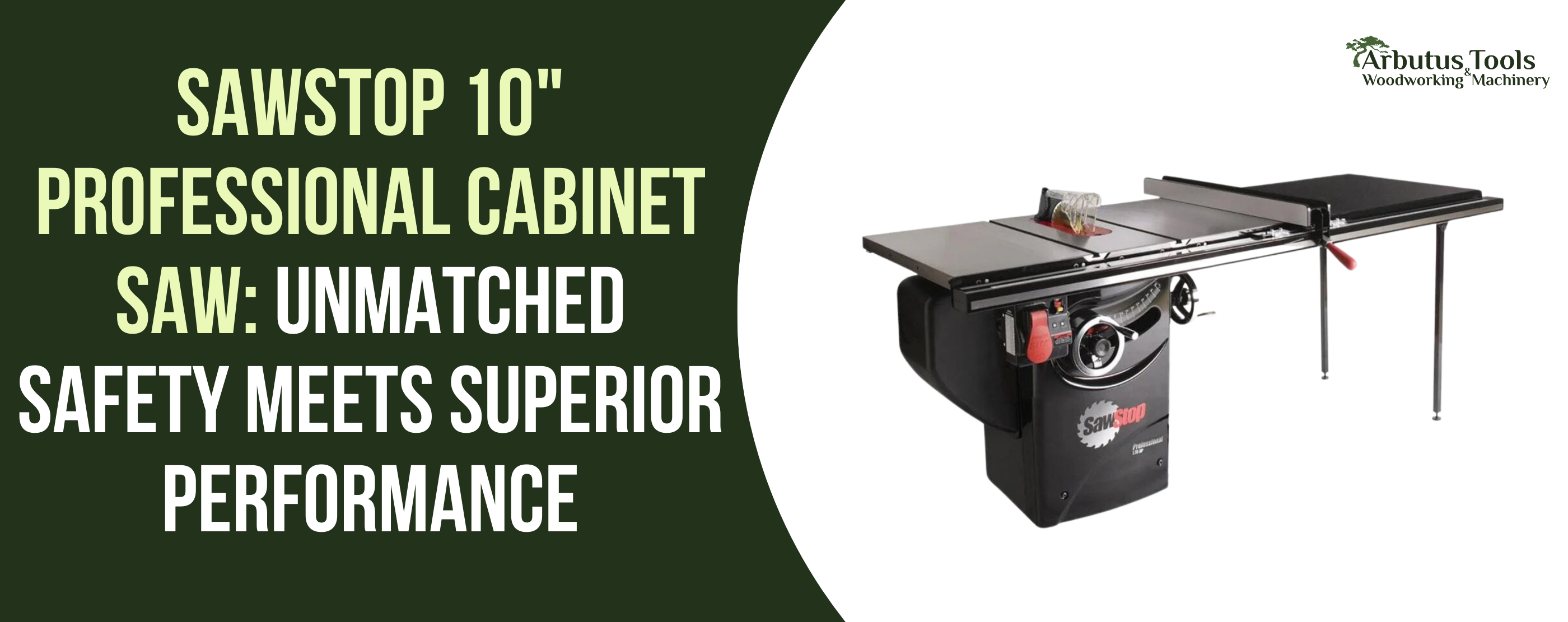 SawStop 10" Professional Cabinet Saw: Unmatched Safety Meets Superior Performance