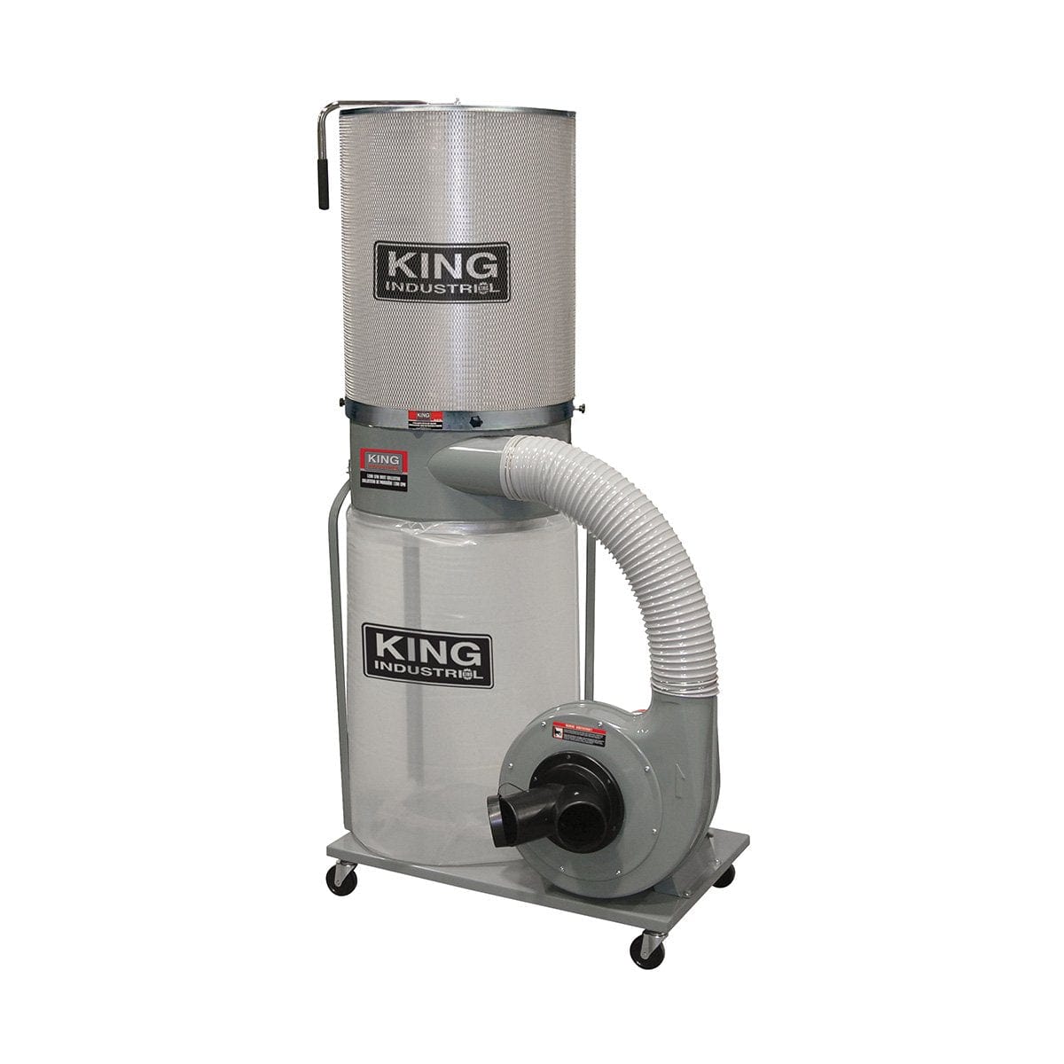 King Industrial KC-3105C/KDCF-3500 Dust Collector 1,200 CFM Dust Collector with Canister Filter