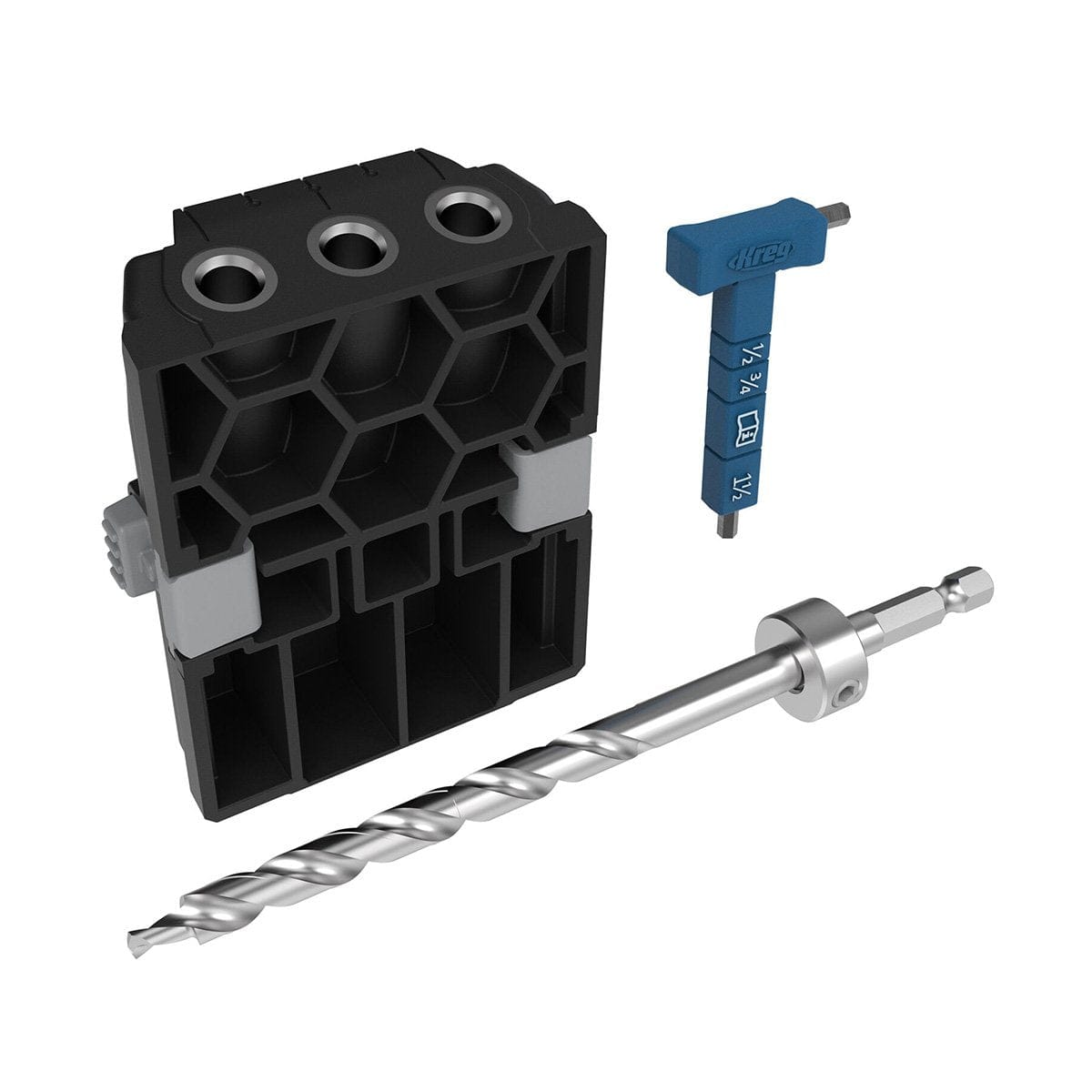 Kreg Tool KPHA530 Joinery Micro-Pocket™ Drill Guide Kit