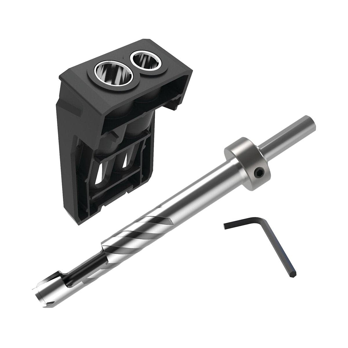 Kreg Tool KPHA740 Joinery Plug Cutter Drill Guide Kit