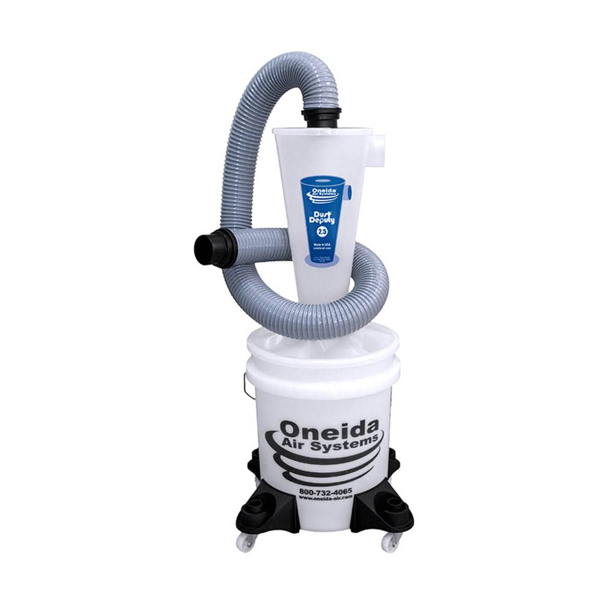 Oneida Air AXD250004 Dust Collection Dust Deputy 2.5 Deluxe Cyclone Separator Kit
