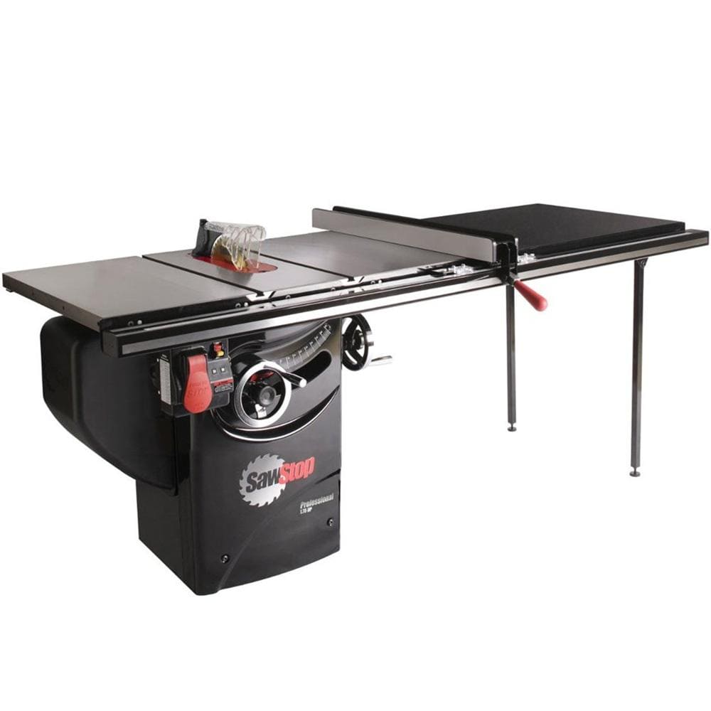 SawStop PCS175-TGP252 Table Saw 10" Professional Cabinet Saw 52" Fence 1.75HP 1-Phase