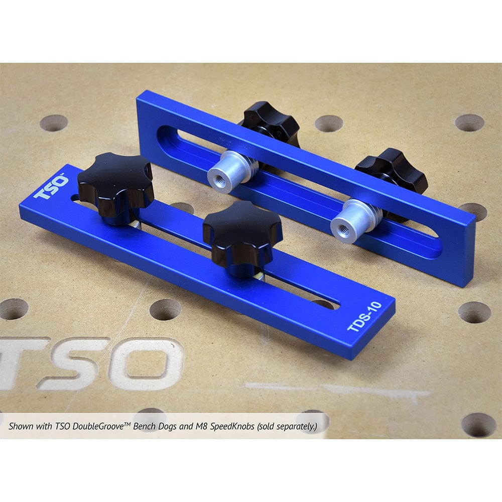 TSO Products 61-418 A MFT Table TDS-10 Dog Stops for 20mm Worktops