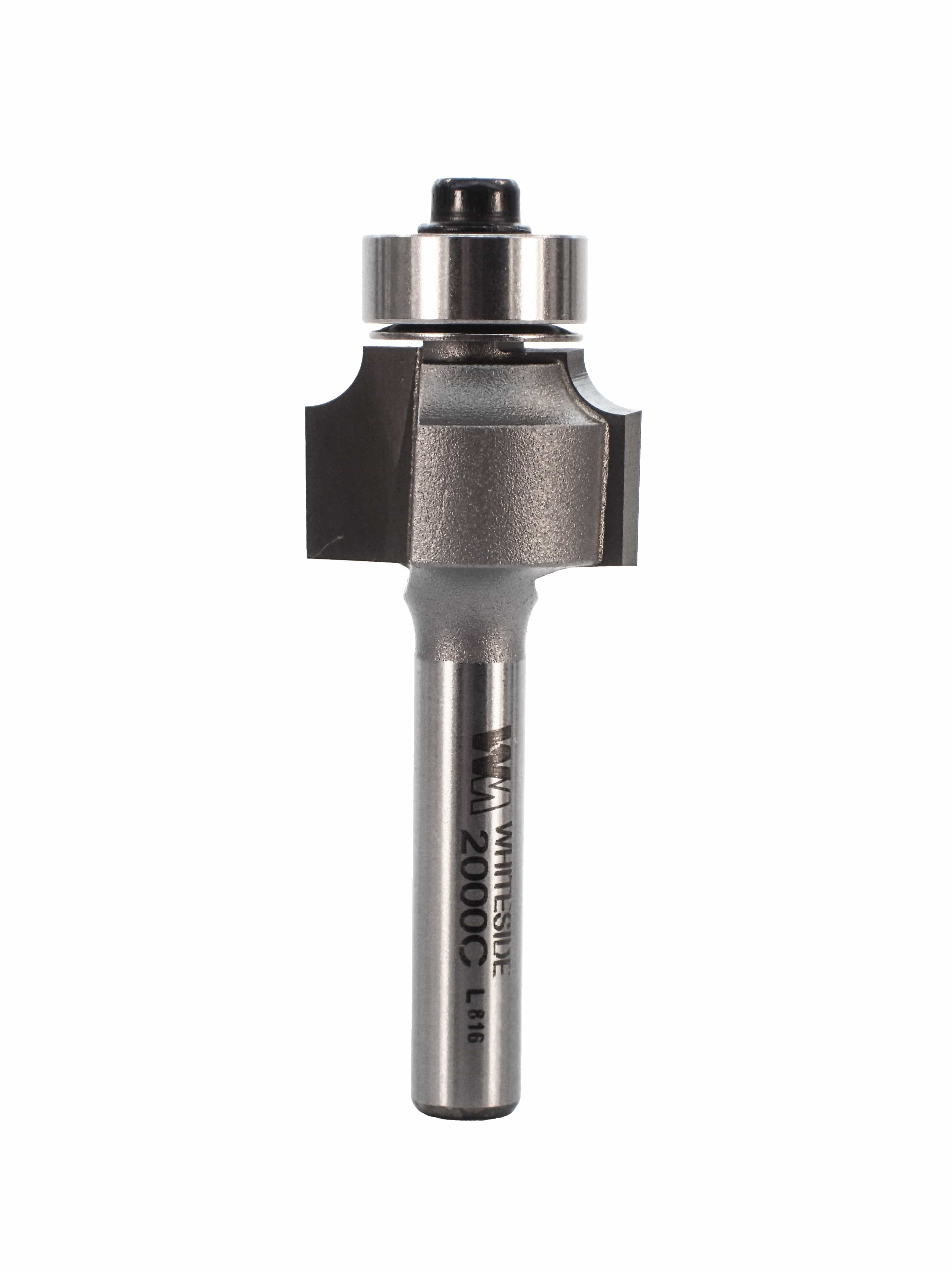 WHITESIDE 2000C Form Router Bits WHITESIDE 2000C - Roundover Bit 1/8R 3/4LD 1/2CL 1/4SH 2FL