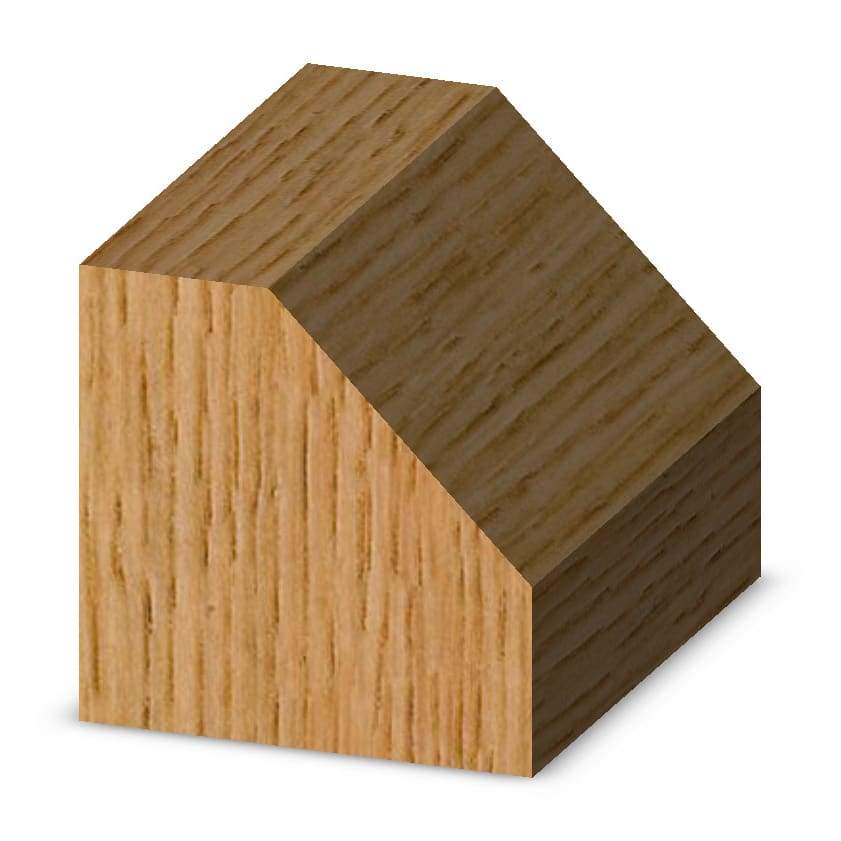 WHITESIDE 2302 Form Router Bits WHITESIDE 2302 - Chamfer Bit 45 Degree 5/8CL 7/16CH 1/4SH 2FL