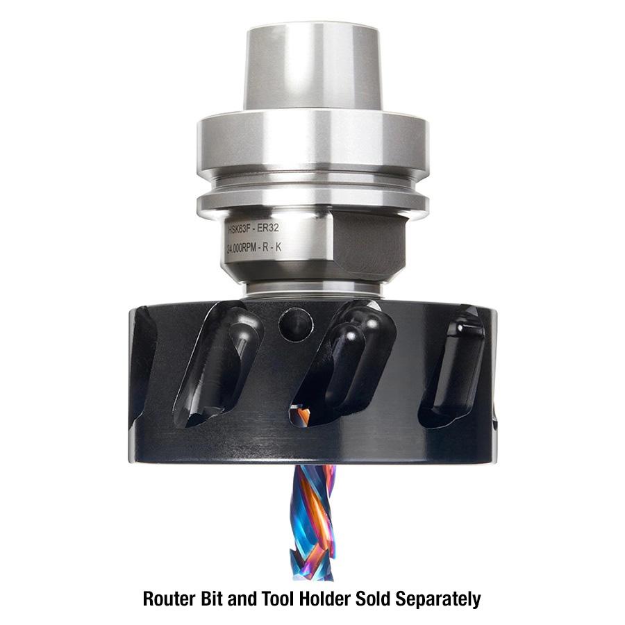 Amana Tool DCE-01 CNC Router Bit 92mm Dust and Chip Extraction Nut System