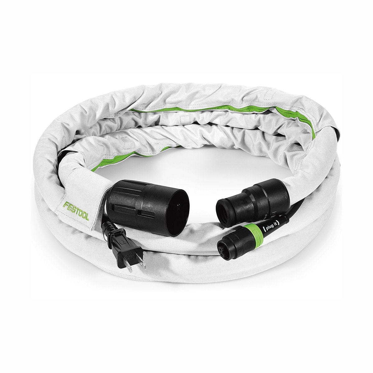 Festool 201761 Hoses & Connectors 3.5m Anti-Static Hose with Integrated Plug-It Cord & Sleeve