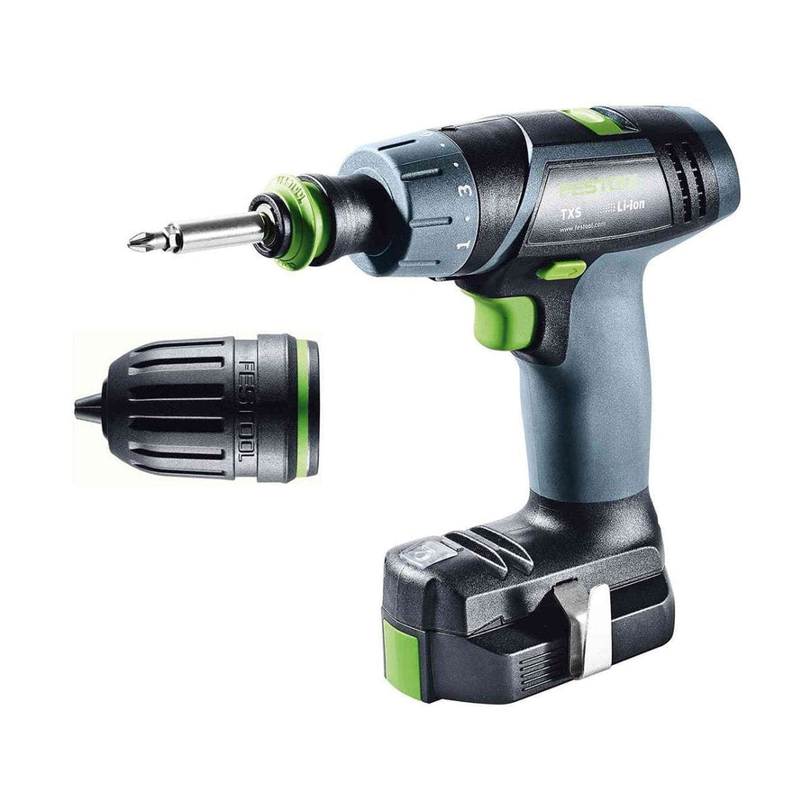 Festool 576106 Cordless Drill Compact Cordless Drill TXS 2.6-Plus