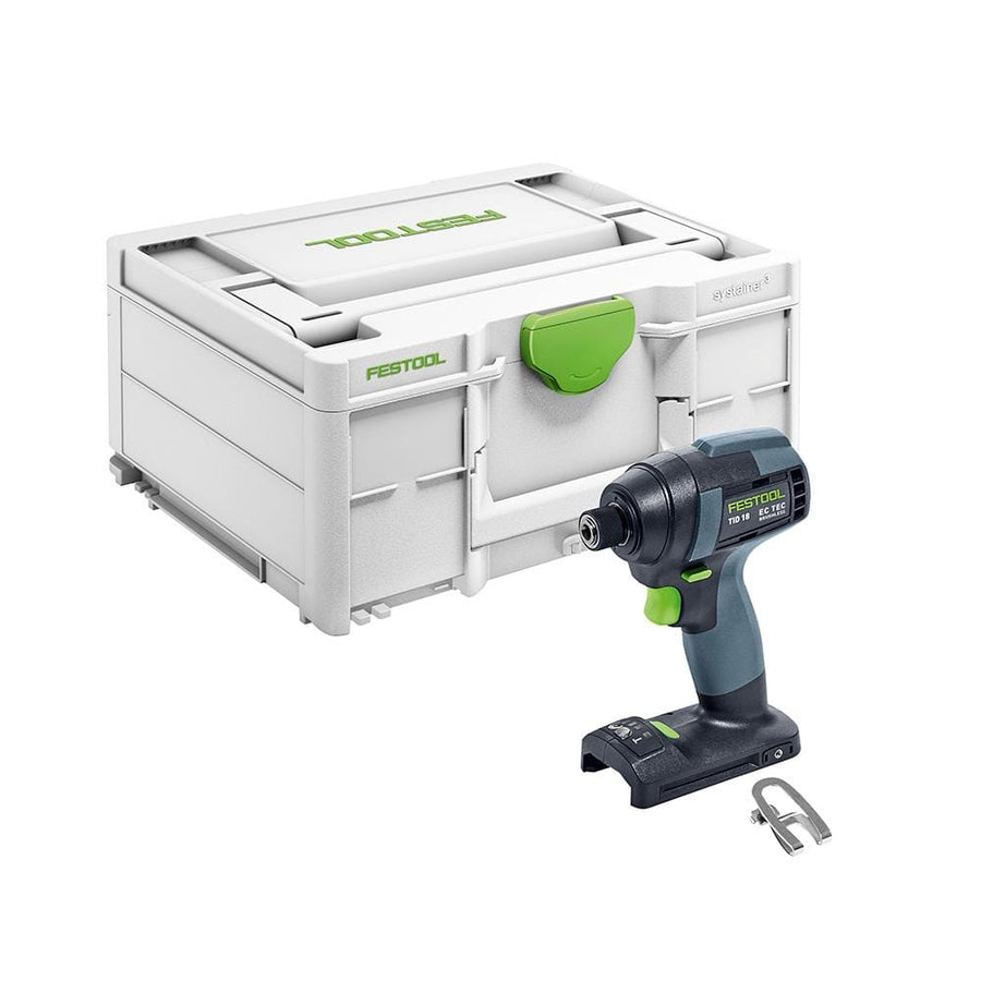 Festool 576479 Cordless Drill TID 18 Impact Driver Basic Set