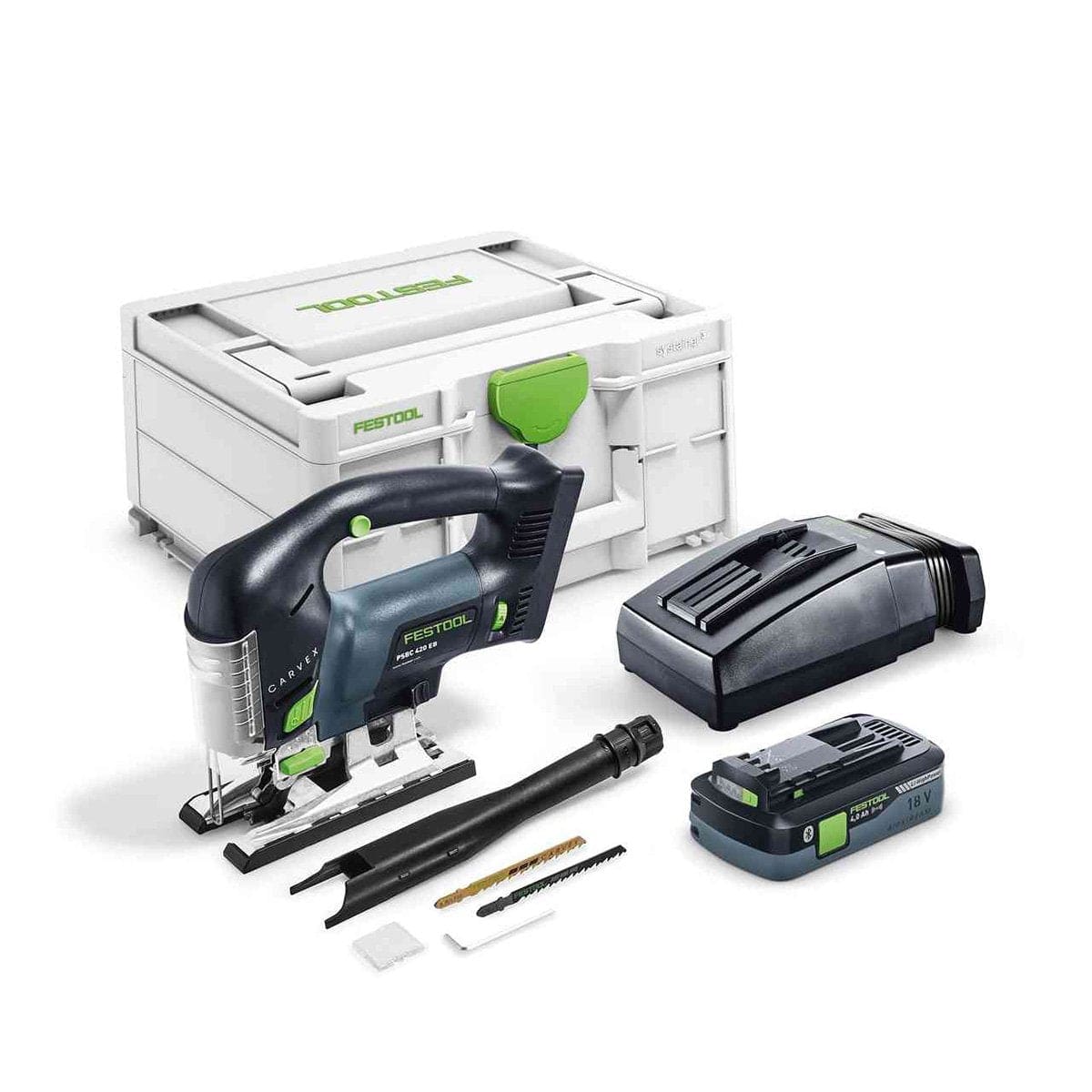 Festool 576535 Jigsaw Cordless Carvex Jigsaw PSBC 420 EBI - Set