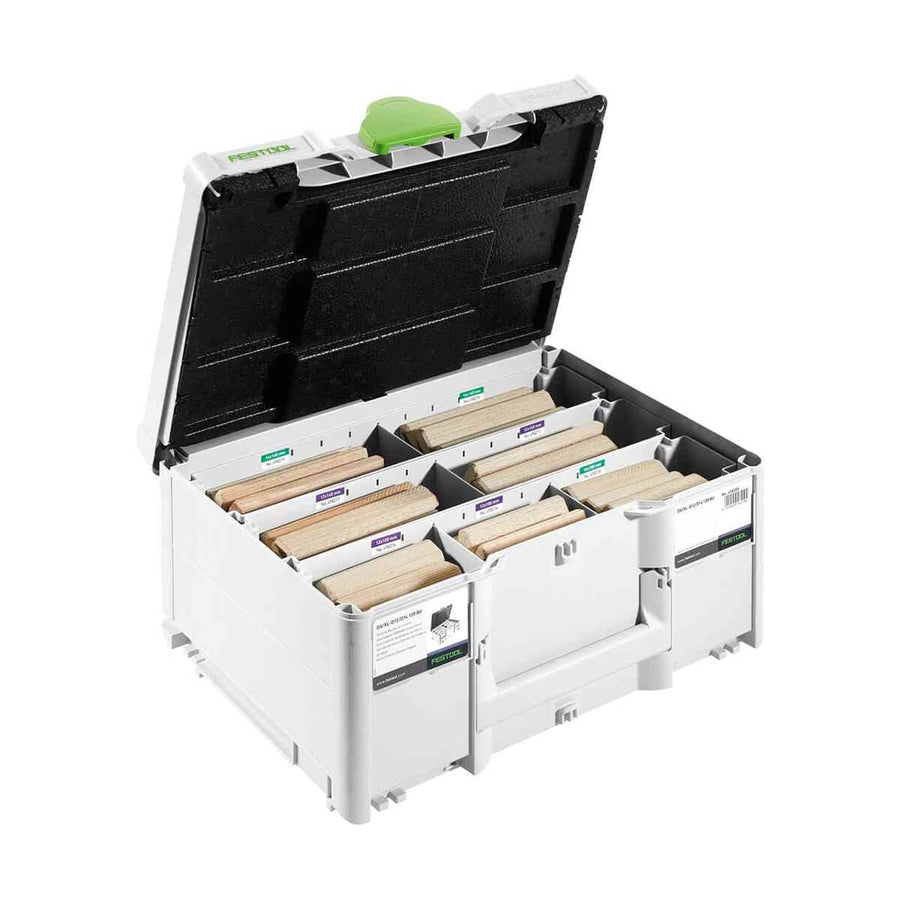 Festool 576792 Domino DF700 Tenons DF 700 Tenon Assortment DS/XL D12/D14 128 BU