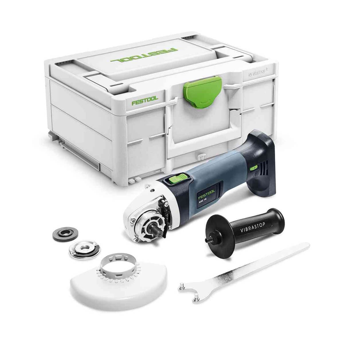 Festool 576824 Grinder Cordless Angle Grinder AGC 18-125 EB - Basic