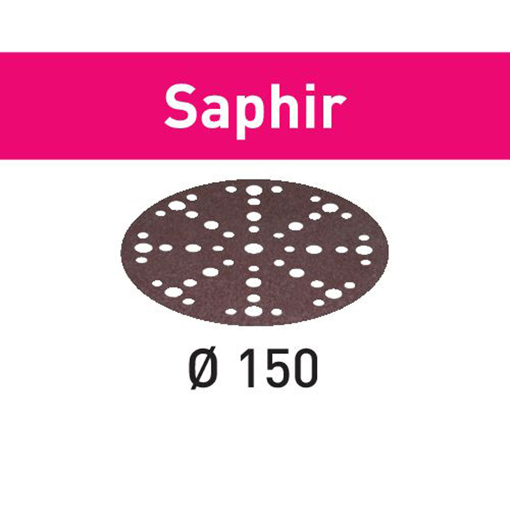 Festool Sandpaper/Abrasive Festool Saphir Abrasive Discs for 150mm Sanders 57519*