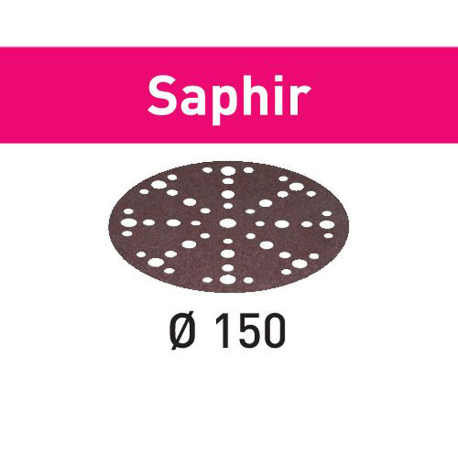 Festool Sandpaper/Abrasive Festool Saphir Abrasive Discs for 150mm Sanders 57519*