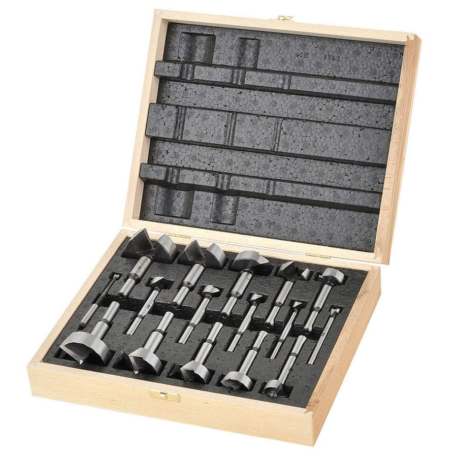 Fisch 03170016K03 Drill & Screwdriver Bits Fisch Tools Wave Cutter Forstner Bit 16-Piece Set