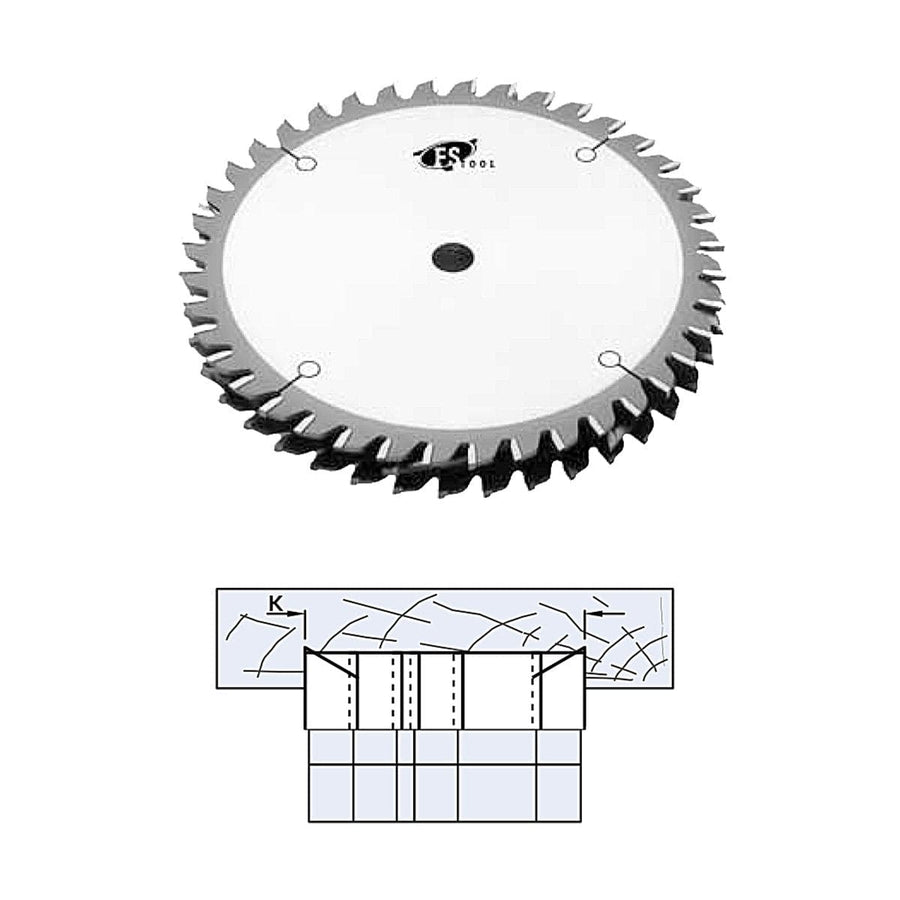 FS Tool 54DL08-30PH Saw Blade Fine 8" Dado Set 40 Tooth - 30mm Bore