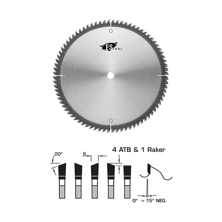 FS Tool LM4250 Saw Blade Mitre Joint Saw Blade 10" 60 Tooth - 5/8" Bore