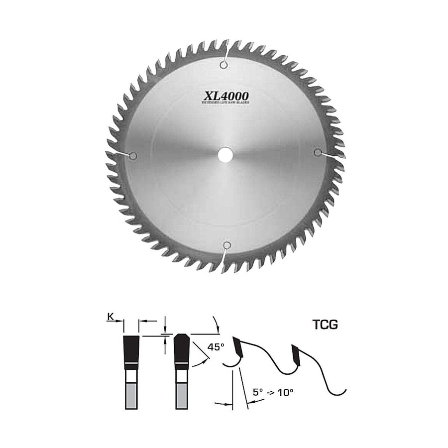 FS Tool S23250-30PH Saw Blade XL4000 Standard Cross Cut Blade 10" 60 Tooth - 30mm Bore