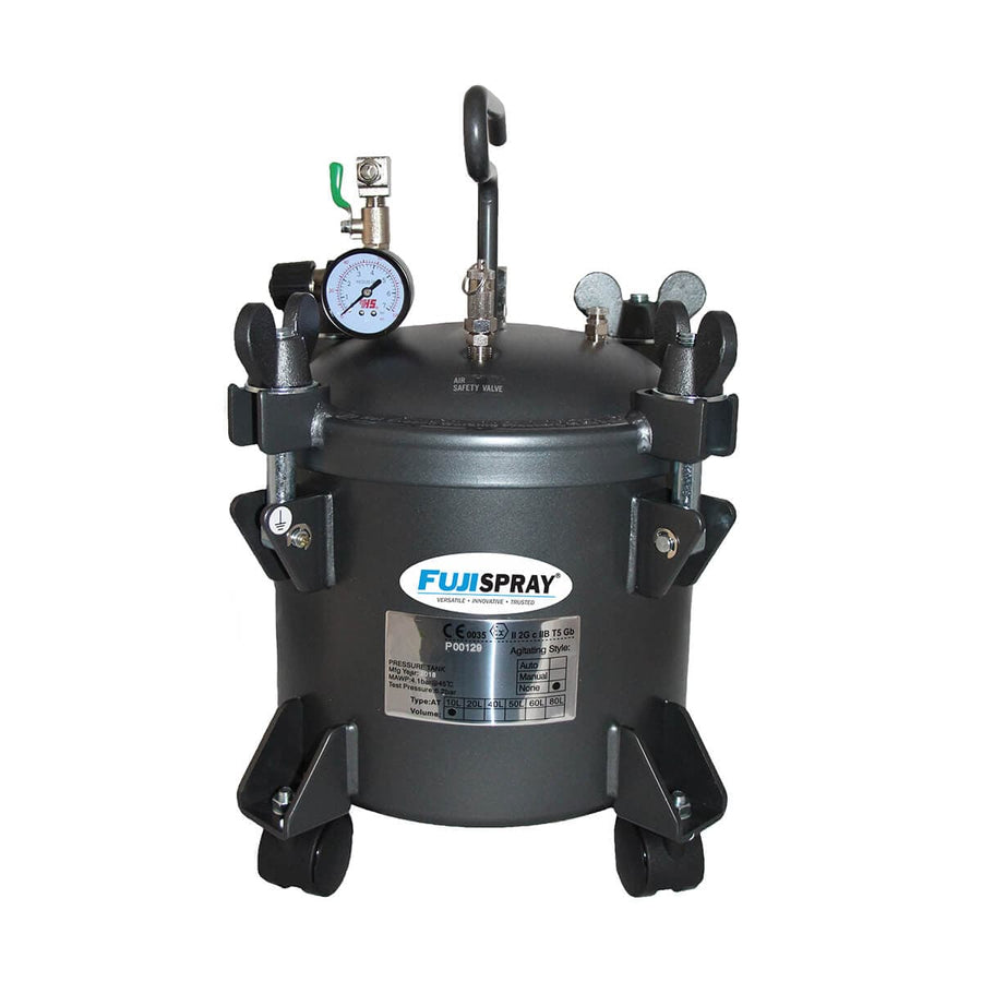 Compressor Spray Pot Fuji Spray 5470 2.5 Gallon Pressure Pot · Arbutus Tools
