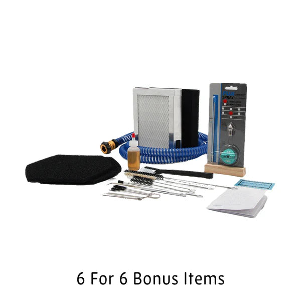 D6 Series 6-Stage HVLP Systems with Bonus Gun