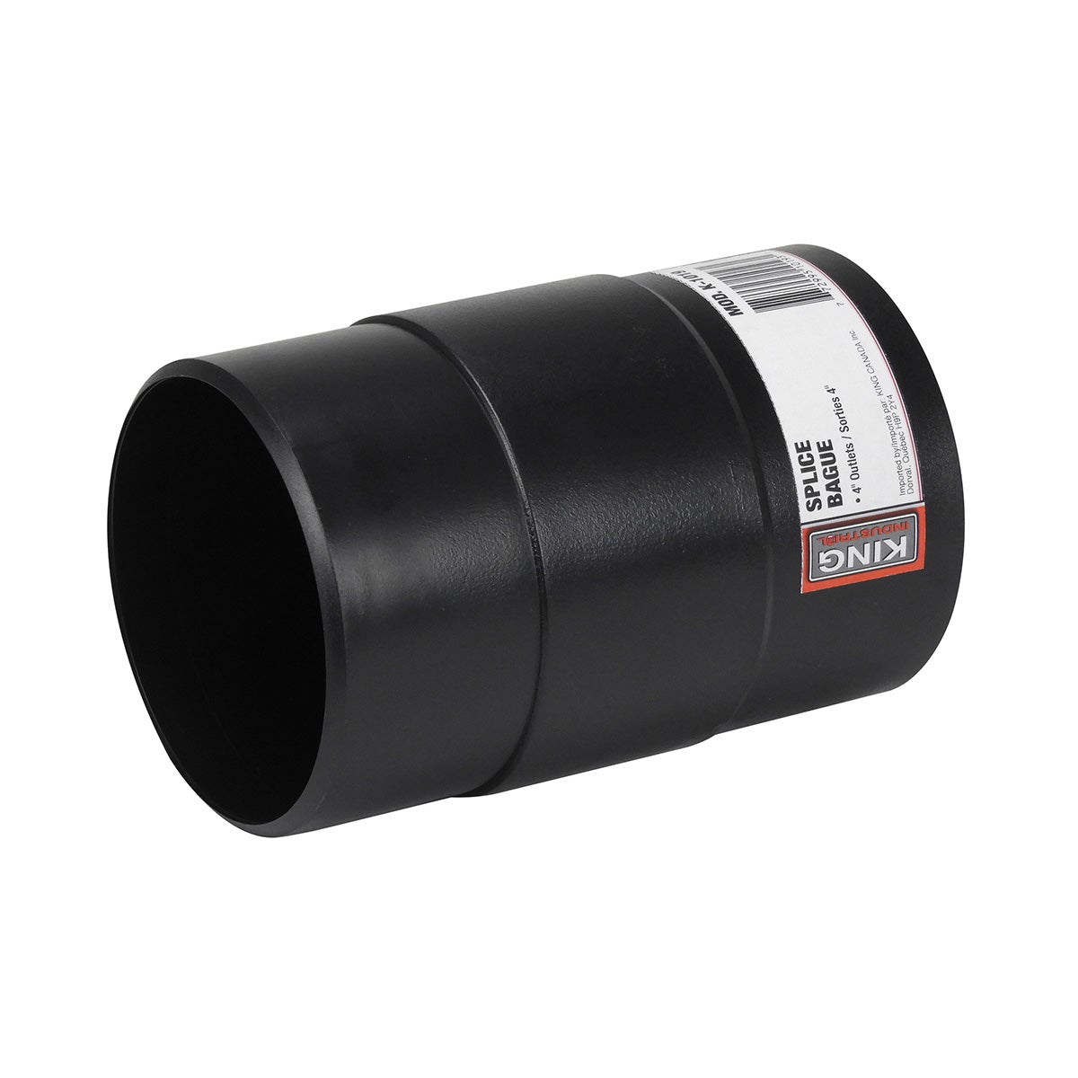 King Industrial K-1019 Dust Collection 4" Splice