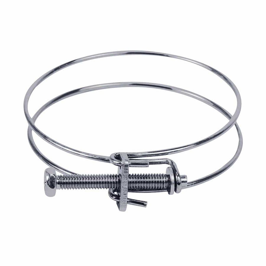 King Industrial K-1317 Dust Collection Fitting 4" Wire-Reinforced Hose Clamp