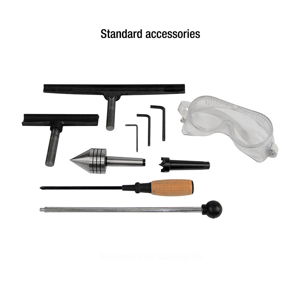 King Industrial KWL-1218VS Wood Lathe 12" x 18" Variable Speed Wood Lathe