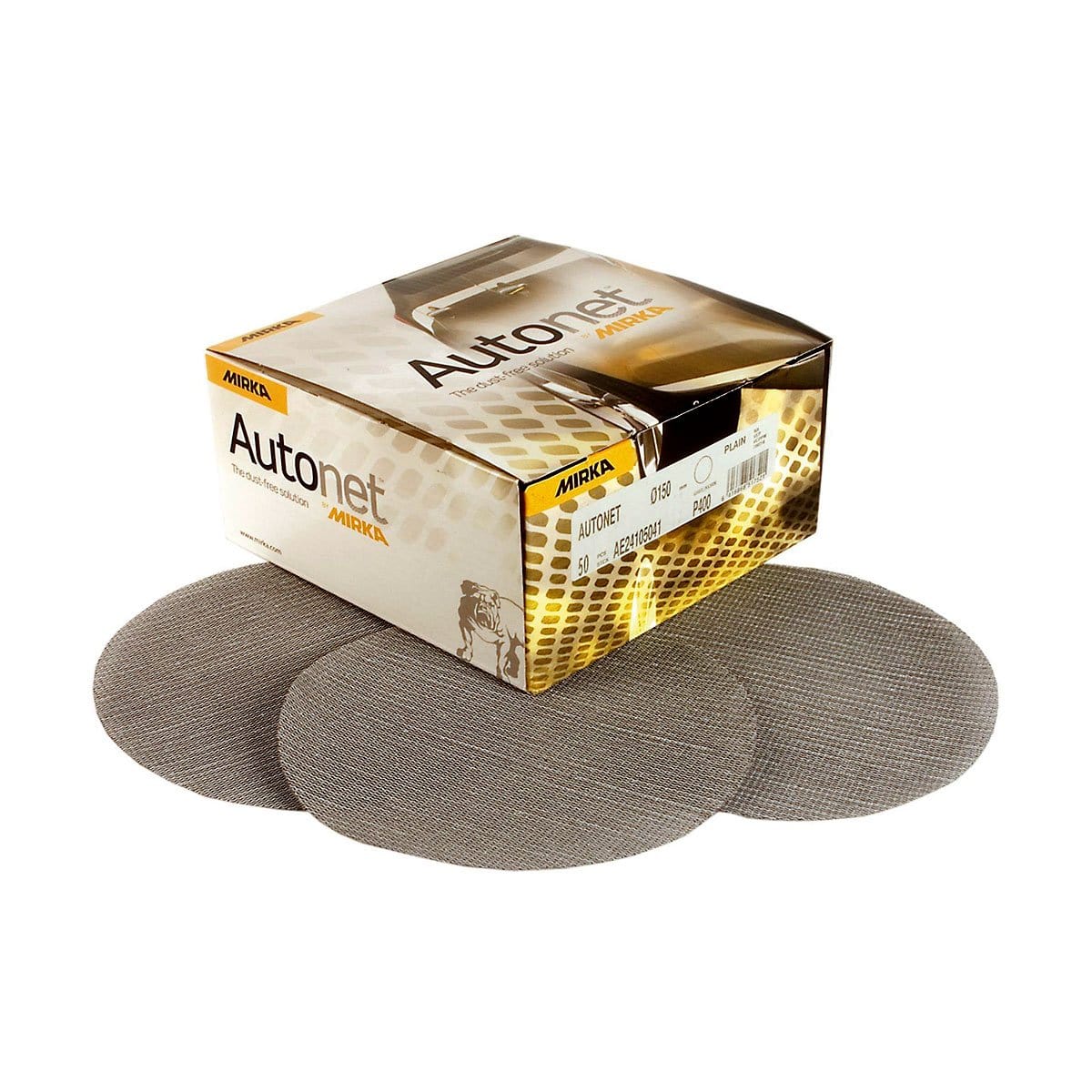 Mirka Abrasive 5" Autonet Abrasives (Box of 50)