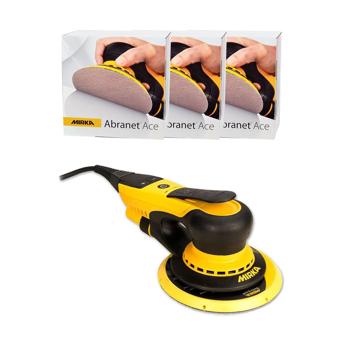 Mirka MCA-DEROSACE-6 Random Orbital Sander Deros 650CV 6" (5.0 mm Orbit) Sander Kit