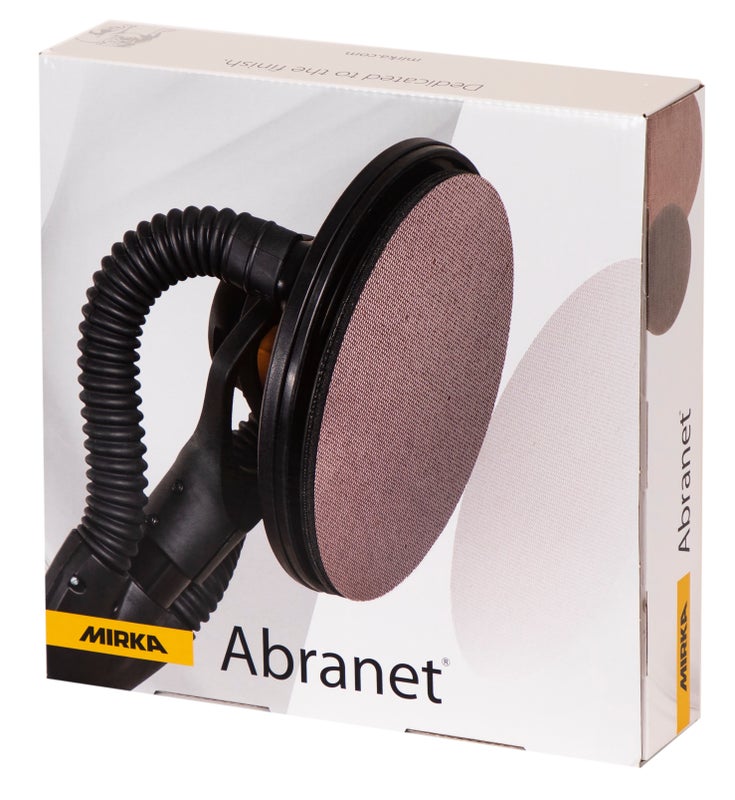 Mirka Sandpaper/Abrasive Abranet 225mm Abrasives for LEROS Drywall Sander