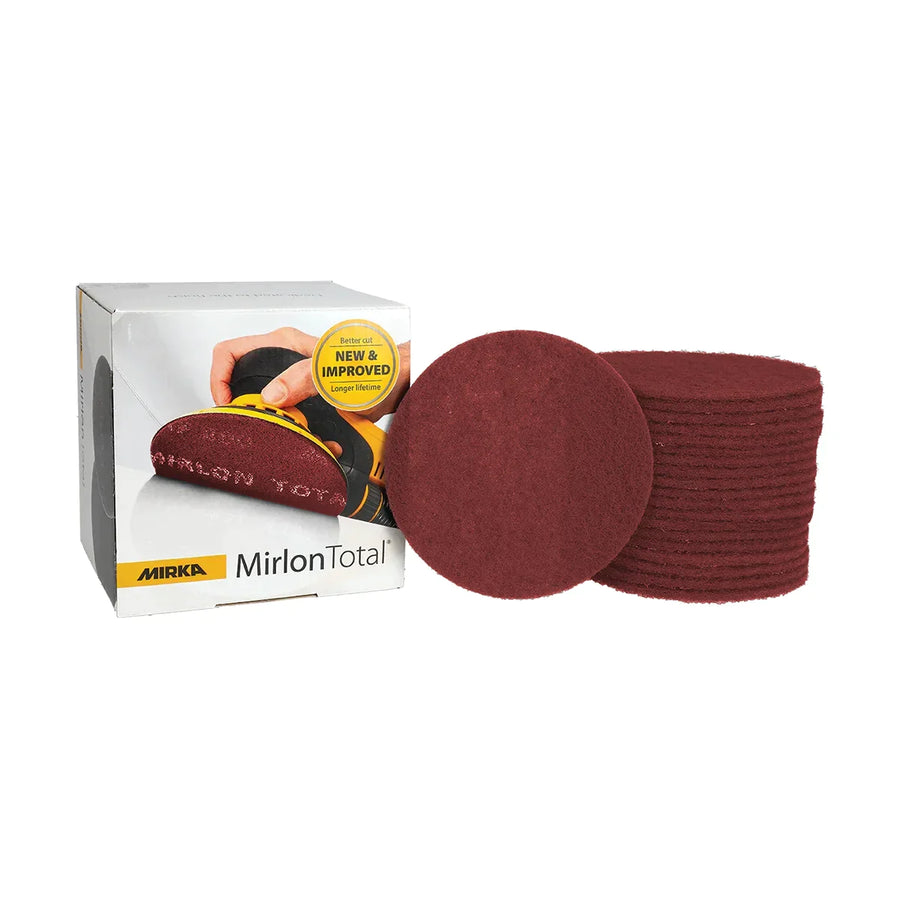 Mirka Sandpaper/Abrasive 6" Mirlon Total Scuff Pads | 18-241-xxx
