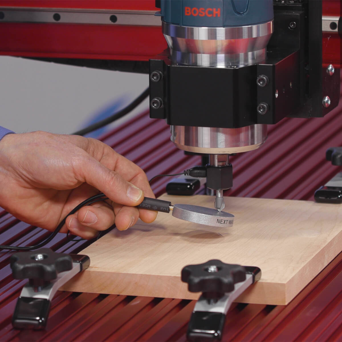 Next Wave CNC 20141 CNC Accessories Shark Touch Off Plate