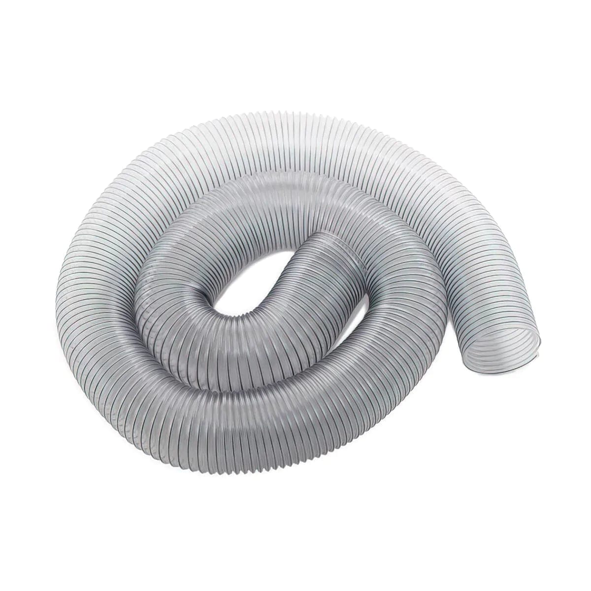 Oneida Air DHF051500 Dust Collection 5" x 15' Clear Reinforced AS Urethane Flex-Hose