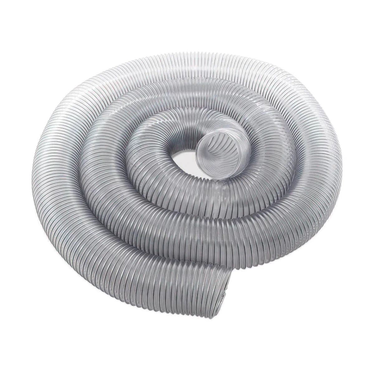 Oneida Air DHF082500 Dust Collection 8" x 25' Clear Reinforced AS Urethane Flex-Hose