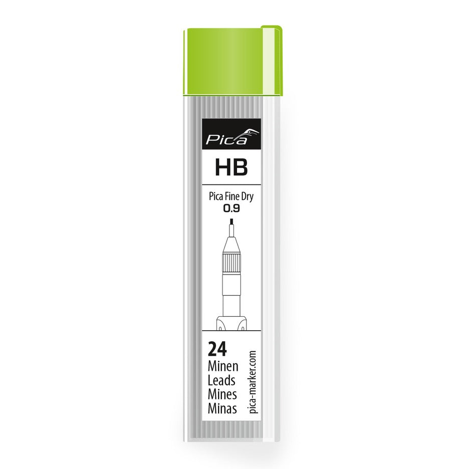 Pica 7030 Marking Tools Pica HB Fine Dry Refill Set for Fine Dry Pencil