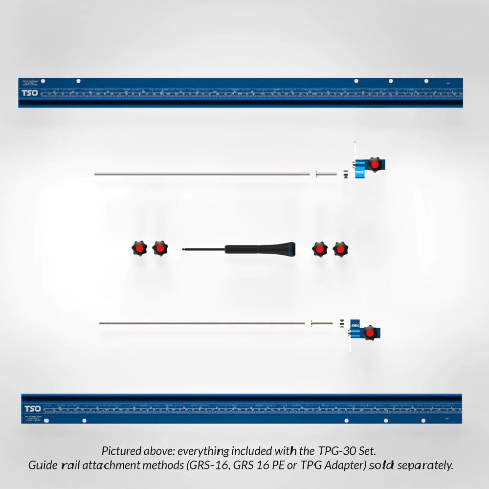 TSO Products 61-364 A Guide Rail Accessory TPG Parallel Guide System TPG-30 Set