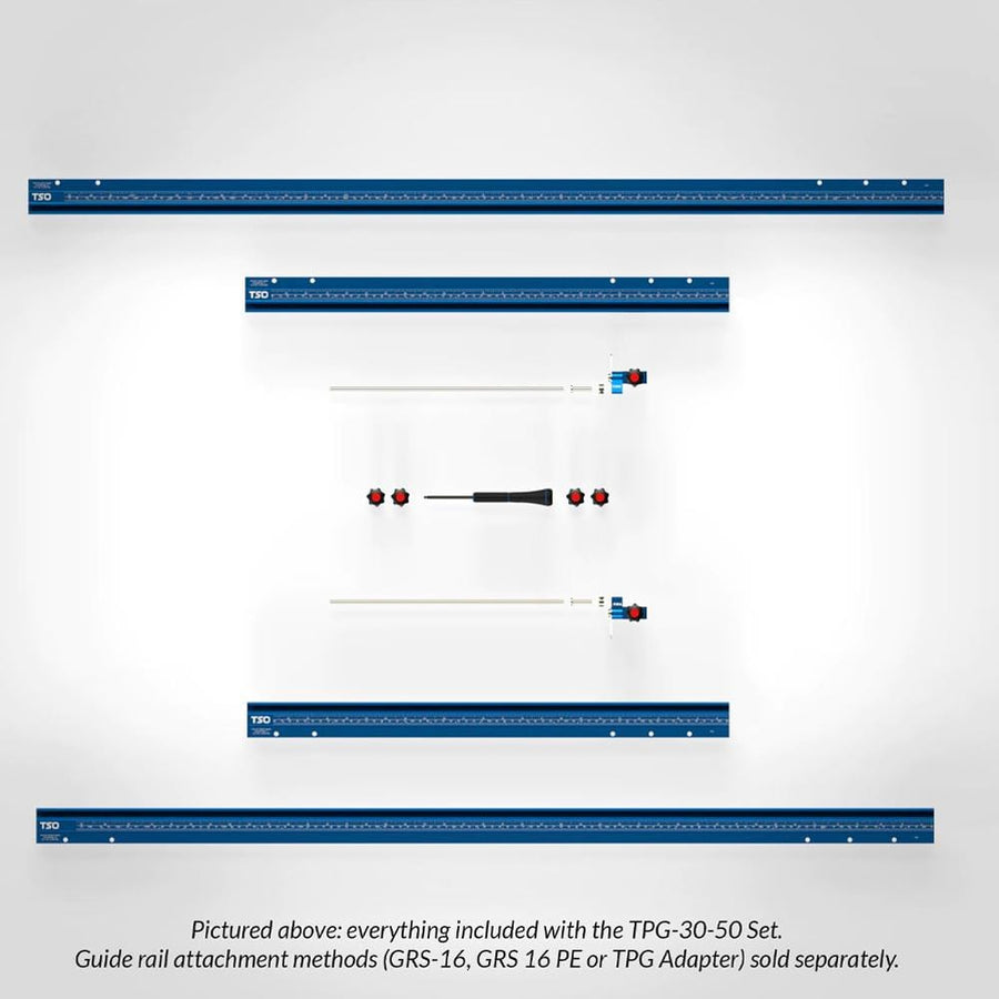 TSO Products 61-383 A Guide Rail Accessory TPG Parallel Guide System TPG-30-50 Set