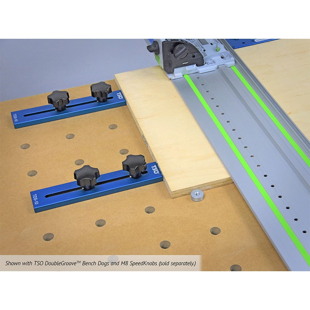 TSO Products 61-418 A MFT Table TDS-10 Dog Stops for 20mm Worktops