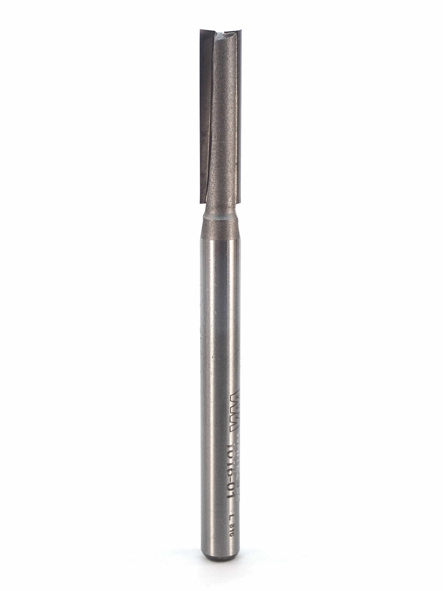 WHITESIDE 1016-01 Straight Router Bits WHITESIDE 1016-01 - Straight Bit 1/4CD 1CL 1/4SH 2 FL