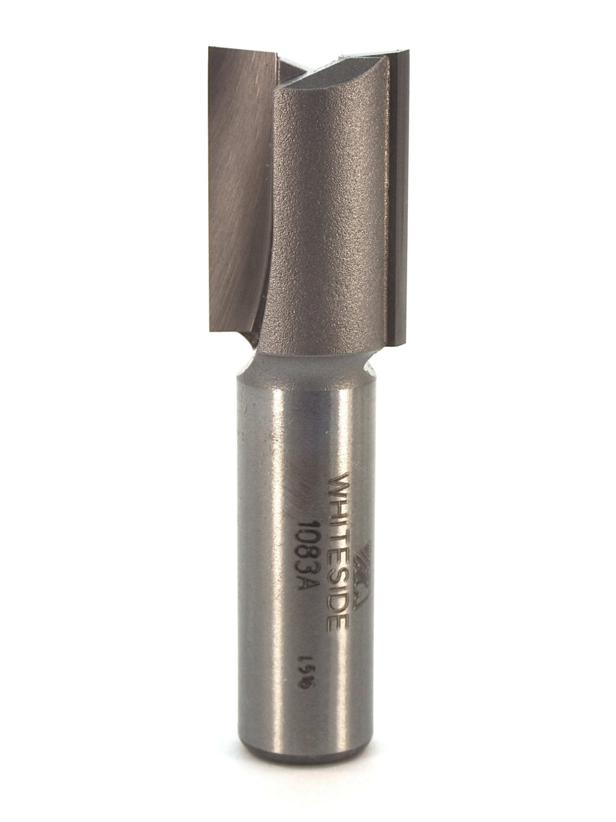 WHITESIDE 1083A Straight Router Bits WHITESIDE 1083A - Straight Bit 23/32CD 1CL 1/2SH 2FL Undersize Plywood Dado