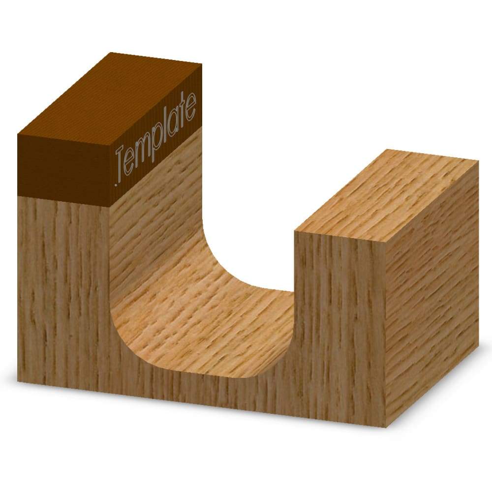 WHITESIDE 1372B Form Router Bits WHITESIDE 1372B - Bowl & Tray Bit 1/4R 3/4CD 5/8CL 1/4SH 2FL