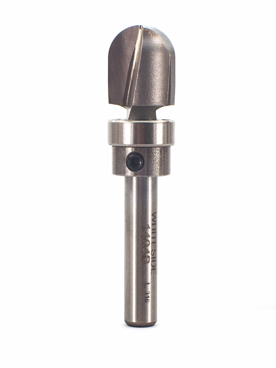 WHITESIDE 1404B Form Router Bits WHITESIDE 1404B - Round Nose Bit w/ Bearing