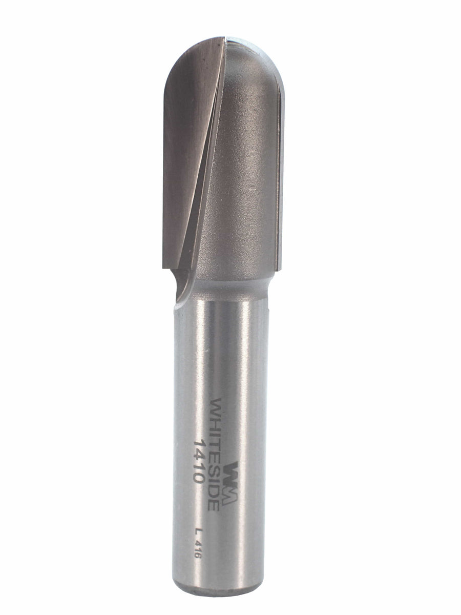 WHITESIDE 1410 Form Router Bits WHITESIDE 1410 - Round Nose Bit 5/16R 5/8CD 1-1/4CL 1/2SH 2FL