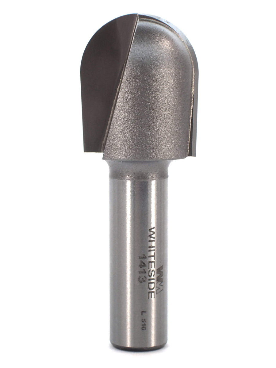 WHITESIDE 1413 Form Router Bits WHITESIDE 1413 - Round Nose Bit 1/2R 1CD 1-1/4CL 1/2SH 2FL