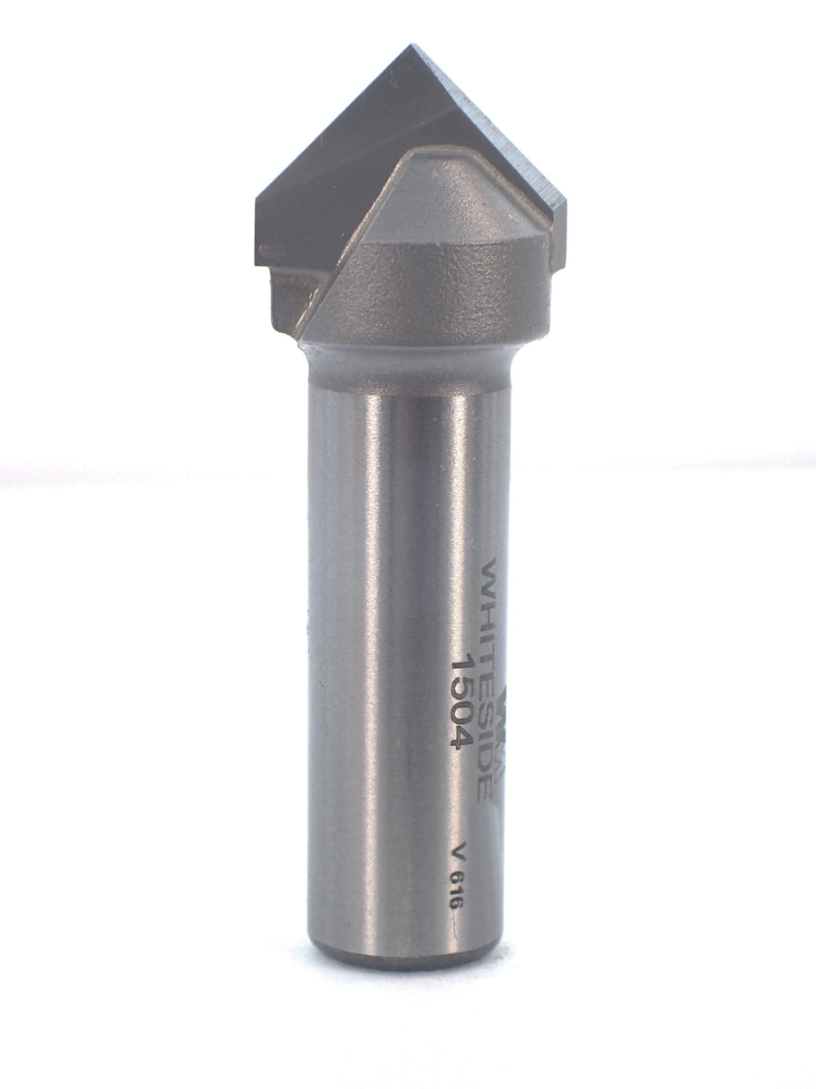 WHITESIDE 1504 Form Router Bits WHITESIDE 1504 - 90° V-Groove Bit