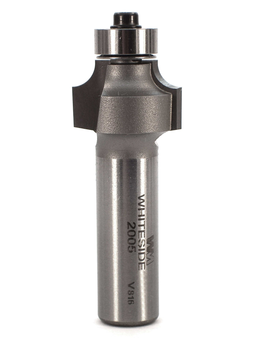 WHITESIDE 2005 Form Router Bits WHITESIDE 2005 - Roundover Bit 3/16R 7/8LD 1/2CL 1/2SH 2FL