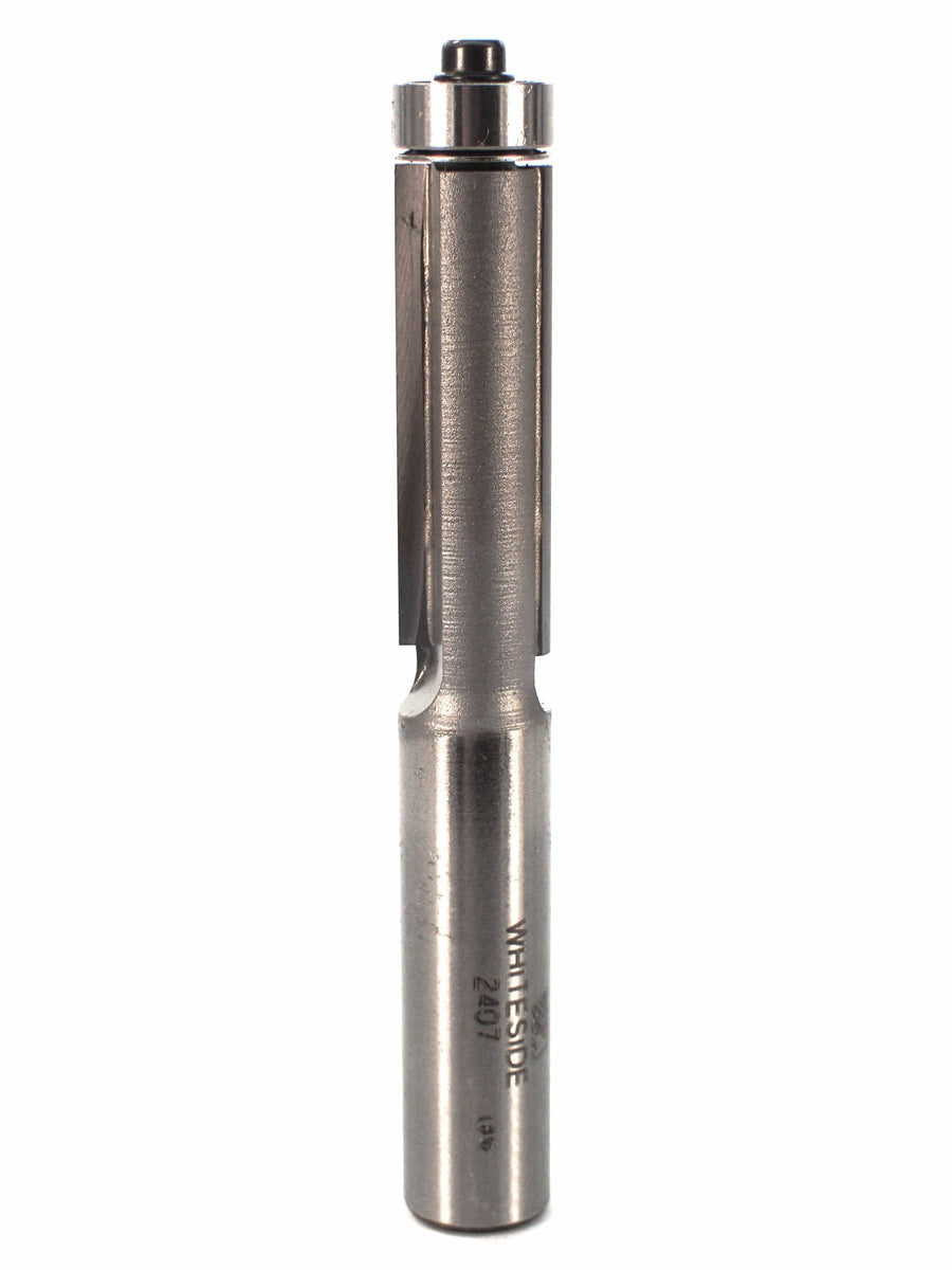 WHITESIDE 2407 Straight Router Bits WHITESIDE 2407 - Flush Trim Bit 1/2CD 1-1/2CL w/B3 Bearing 1/2SH 2FL