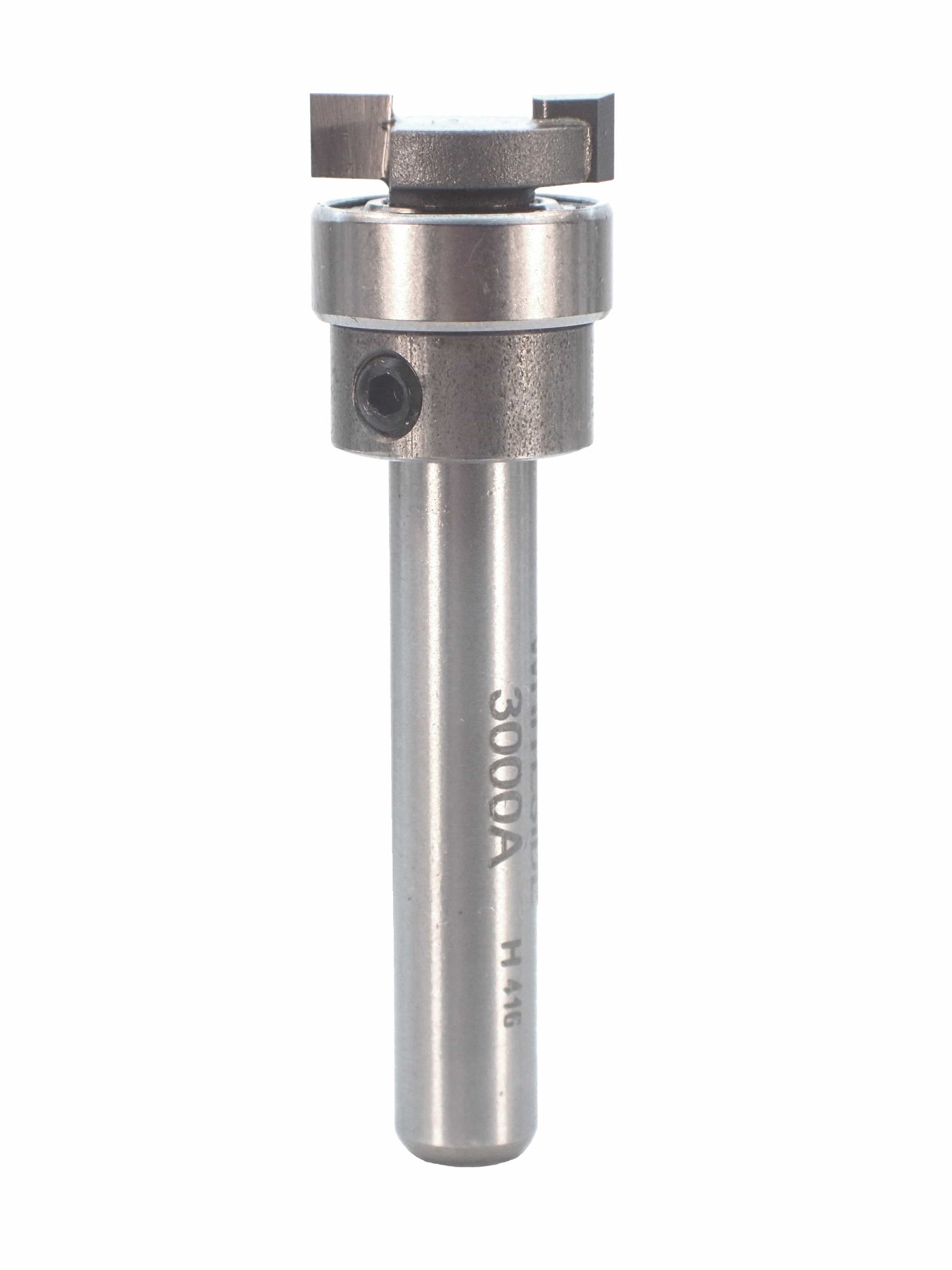 WHITESIDE 3000A Straight Router Bits WHITESIDE 3000A - Template Bit w/Ball Bearing Guide 1/2CD 1/8CL 1/4SH 2FL