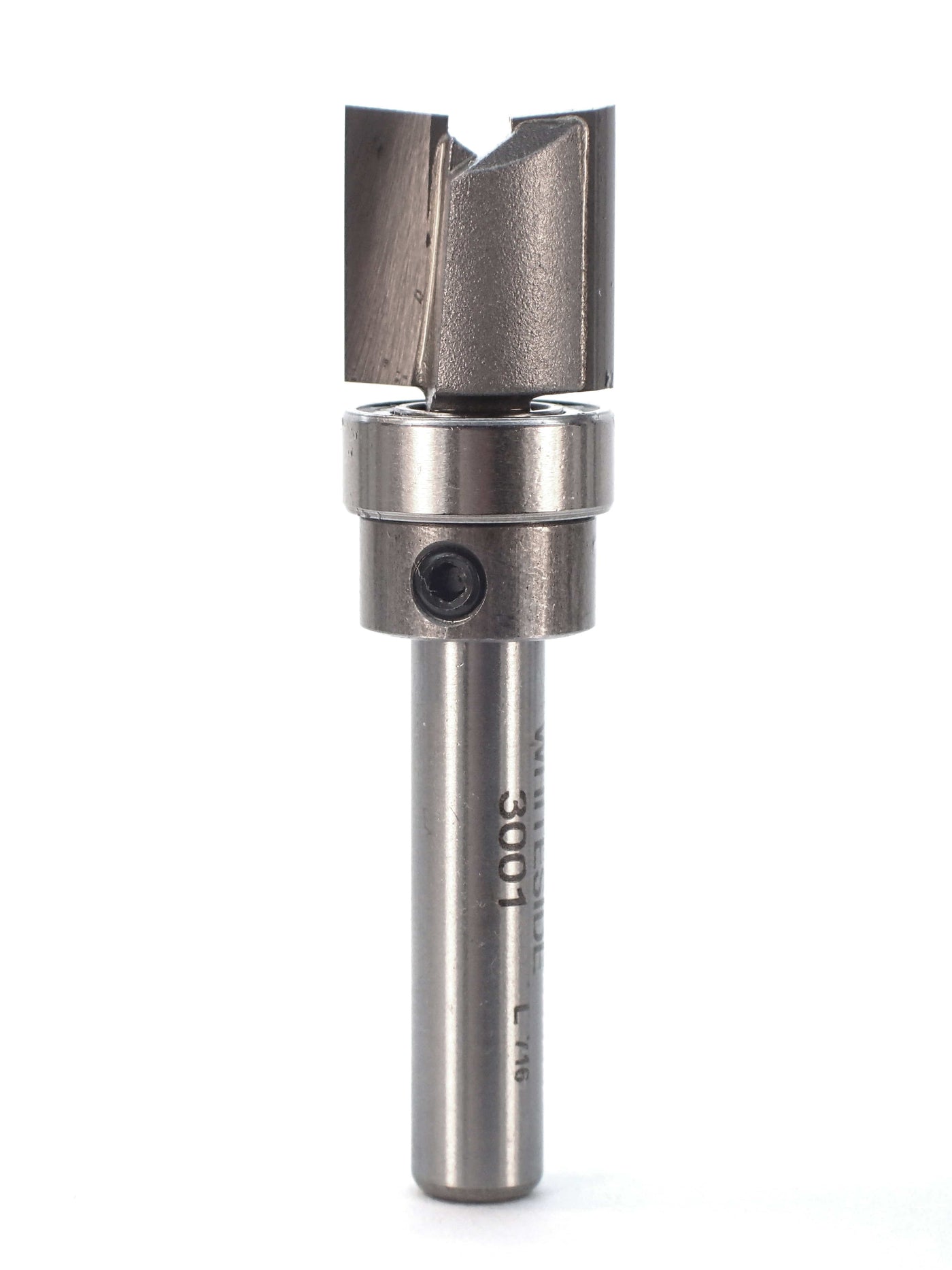 WHITESIDE 3001 Straight Router Bits WHITESIDE 3001 - Template Bit w/Ball Bearing Guide 1/2CD 1/2CL 1/4SH 2FL