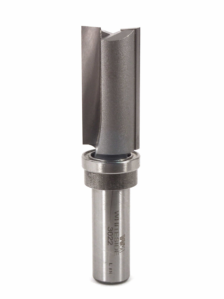 WHITESIDE 3022 Straight Router Bits WHITESIDE 3022 - Template Bit w/Ball Bearing 3/4CD 1-1/2 CL 1/2SH 2FL